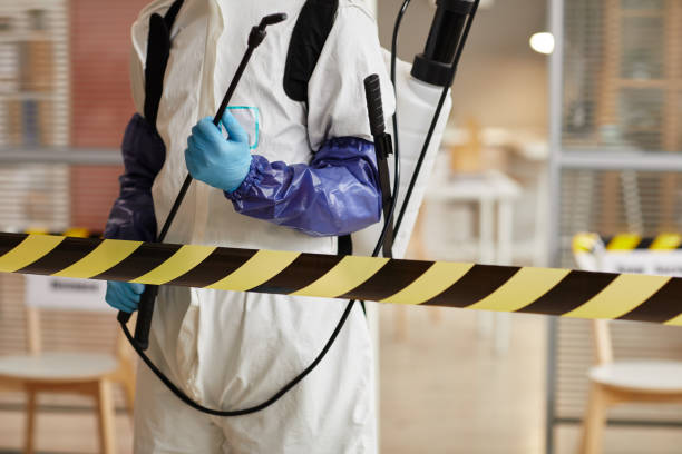 Professional Biohazard Cleanup technician working in Frankfort, OH